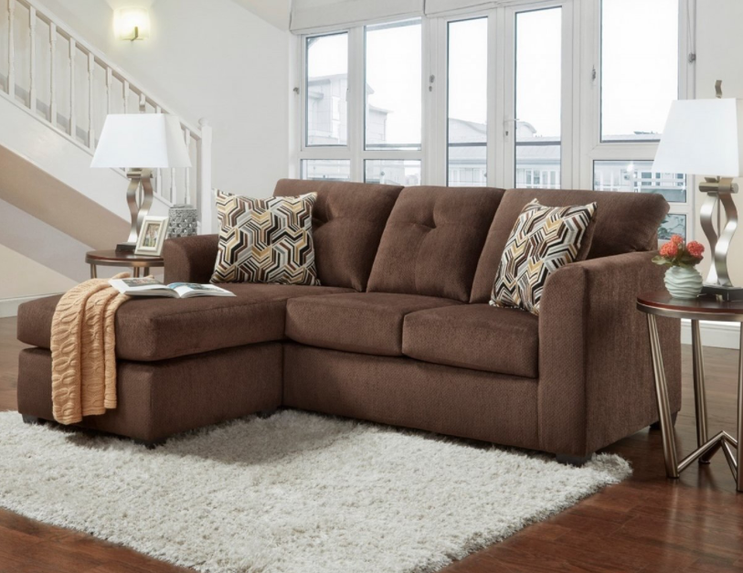 3006 Kennedy Chofa Sectional in Chocolate