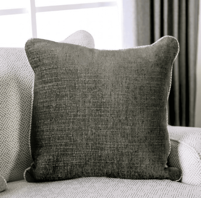 Skyline Oversize Upholstered Sofa with Reversible Cushions - Pewter