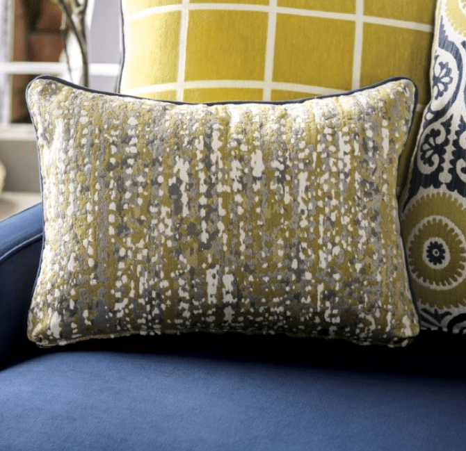 West Brompton Transitional Velvet Living Room Set - Navy