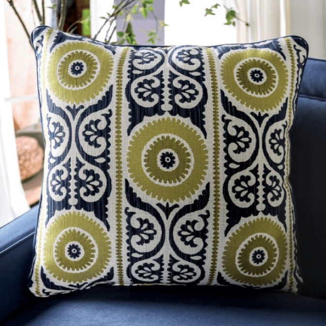 West Brompton Transitional Velvet Sofa - Navy