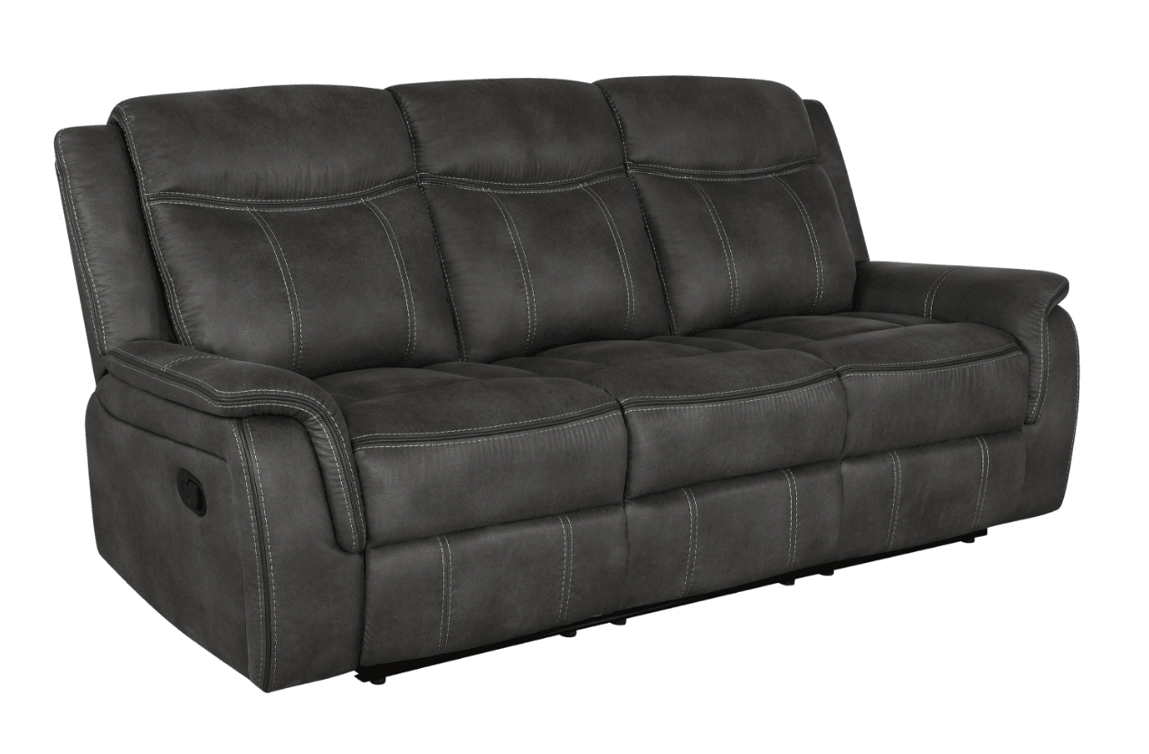 Lawrence Upholstered Tufted Back Glider Recliner