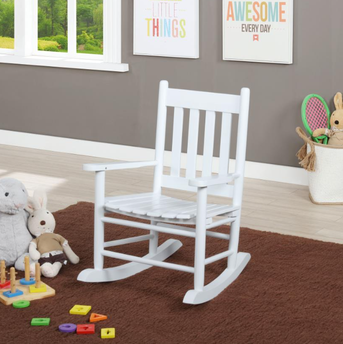 Annie Slat Back Youth Rocking Chair