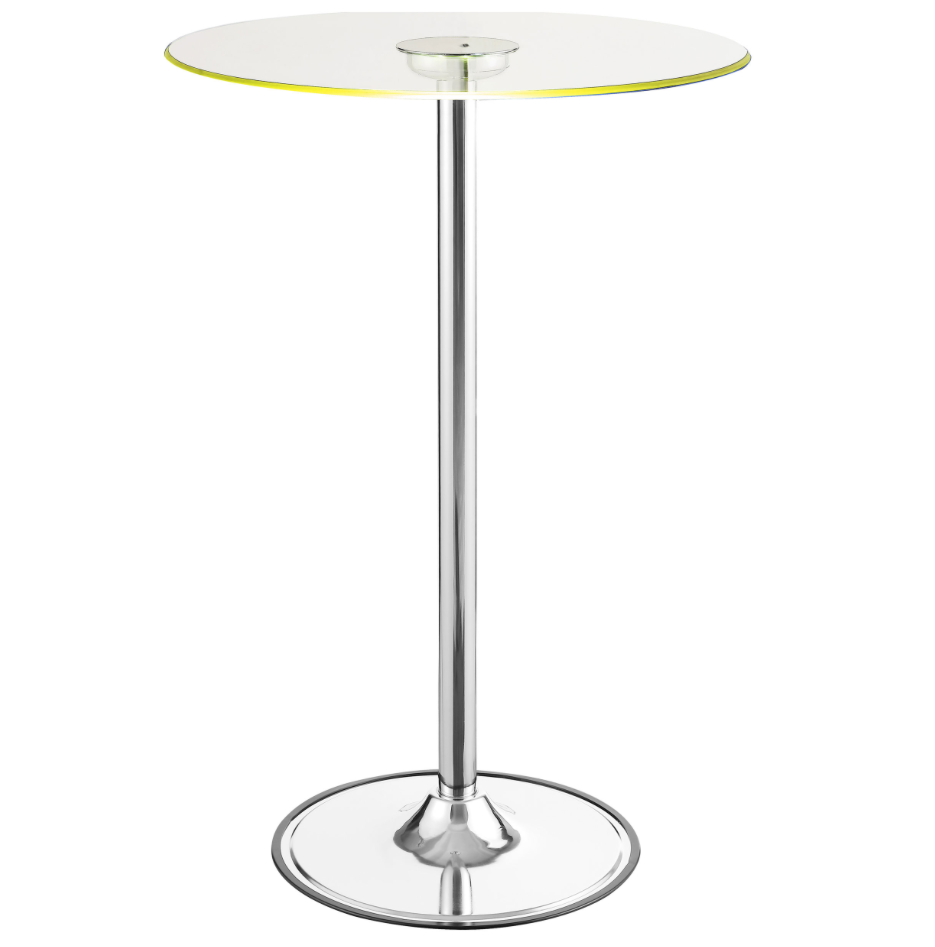 Lane Modern Bar Table with LED Lighting