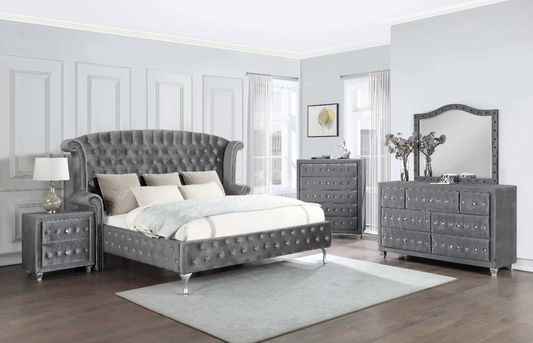 Cerci 5 Piece King Bedroom Set