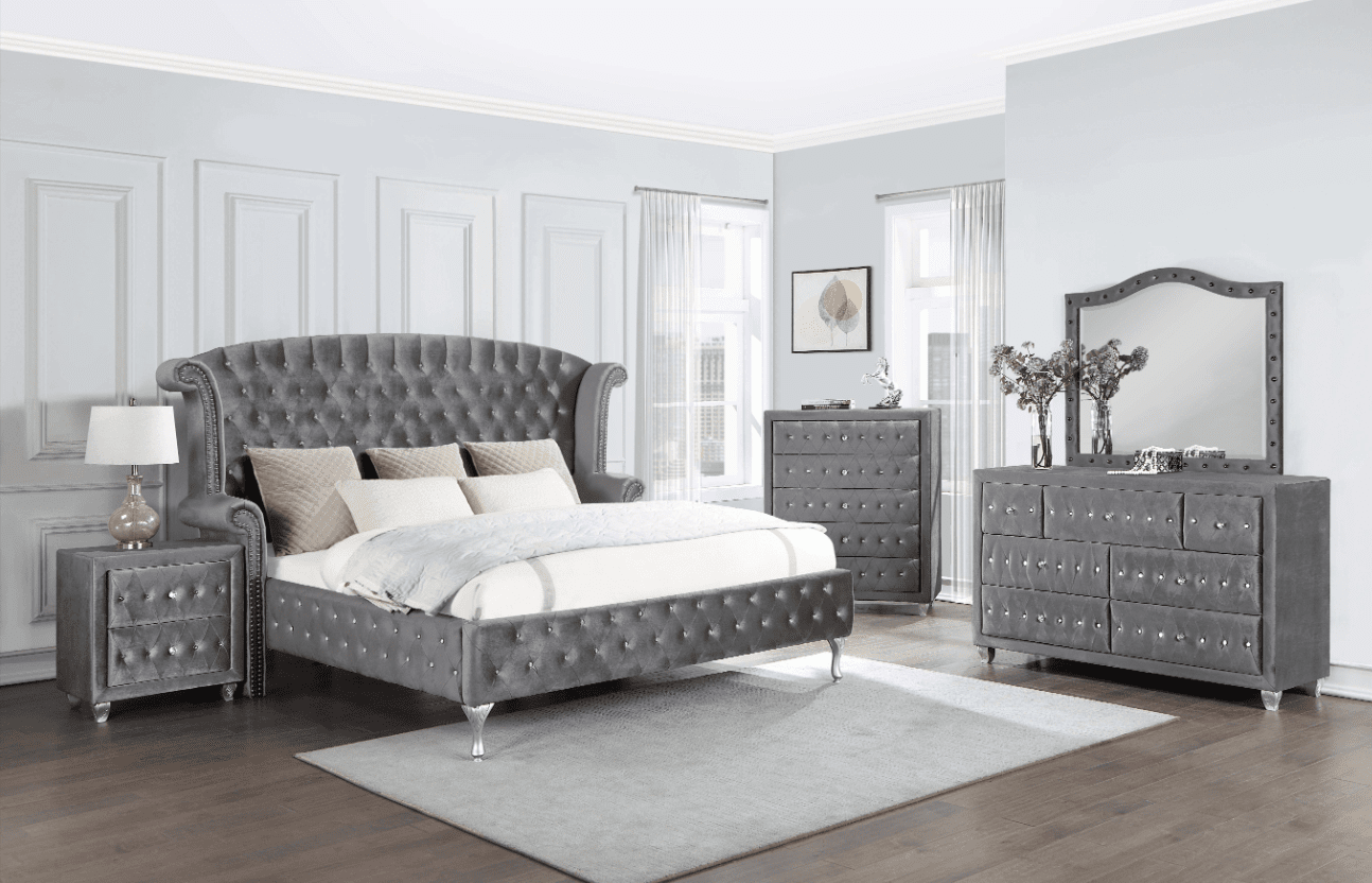 Cerci 5 Piece Queen Bedroom Set