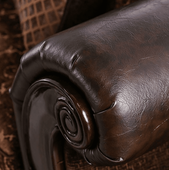 Elpis Traditional Chenille Sofa & Loveseat Set