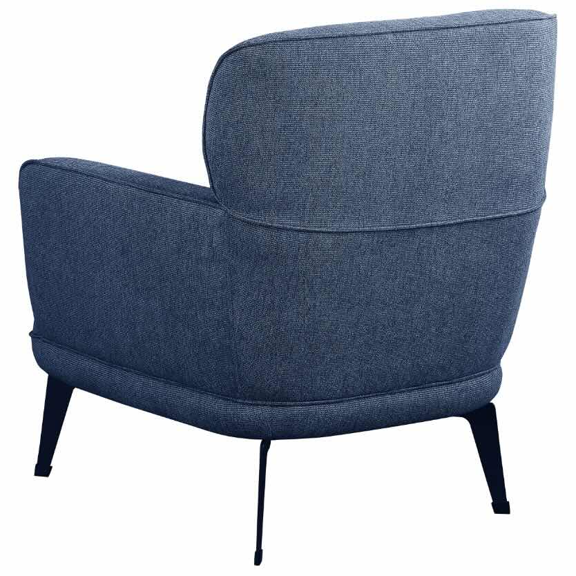 Andrea Heavy Duty High Back Accent Chair Blue