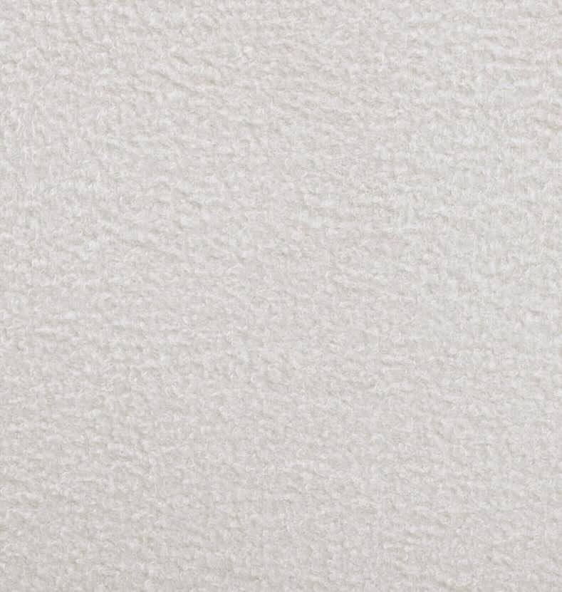 Anastasia Boucle Upholstered Queen Panel Bed Pearl White And Beige