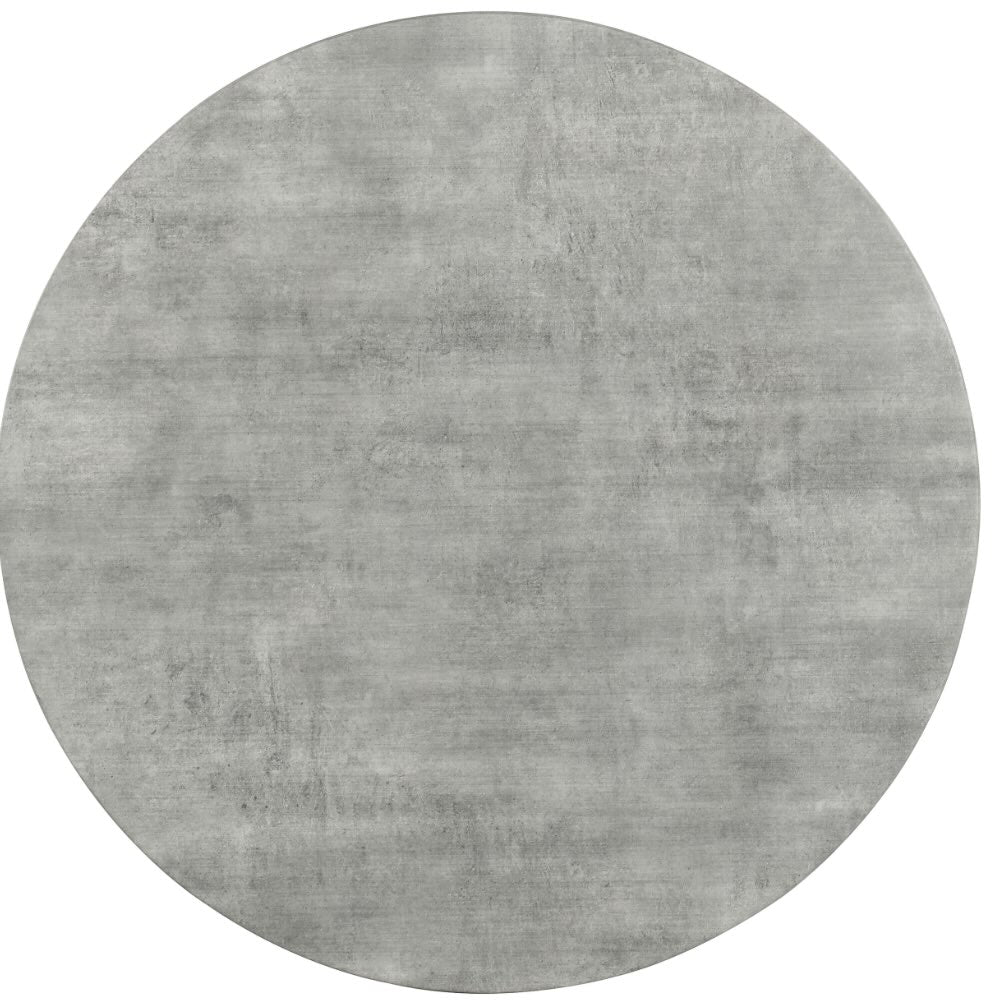Neil 5-Piece Round Dining Set Concrete And Grey