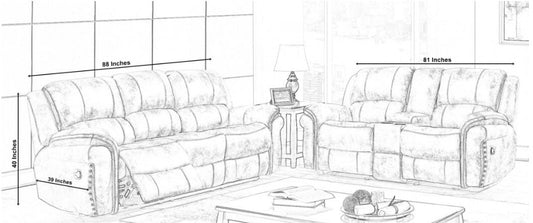 Markus Reclining Living Room Set