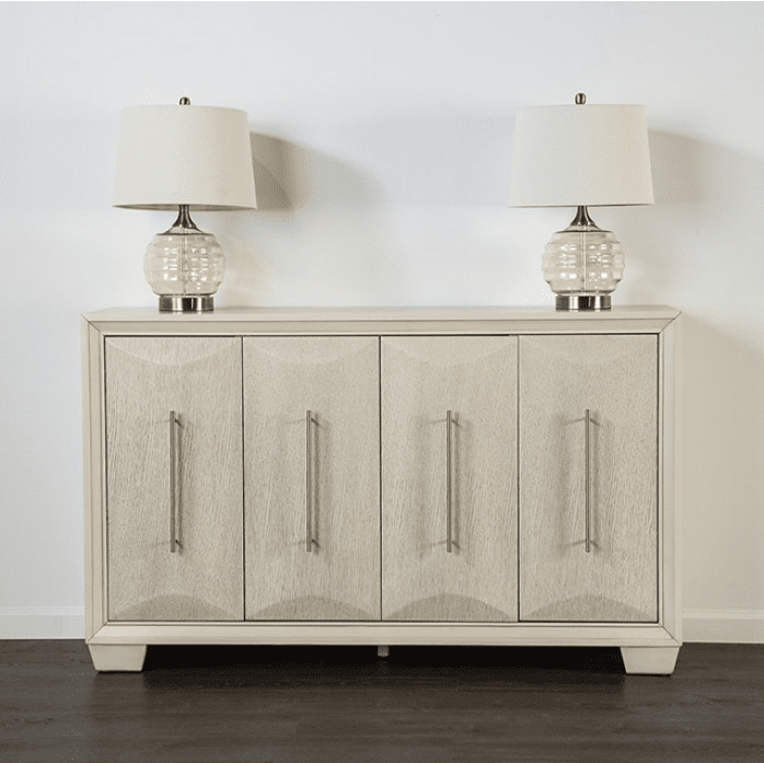 Hinwitz Transitional Solid Wood Dining Server