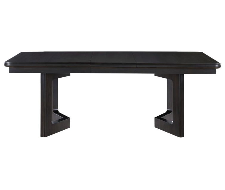 Hathaway 84-inch Extension Leaf Dining Table Acacia Brown