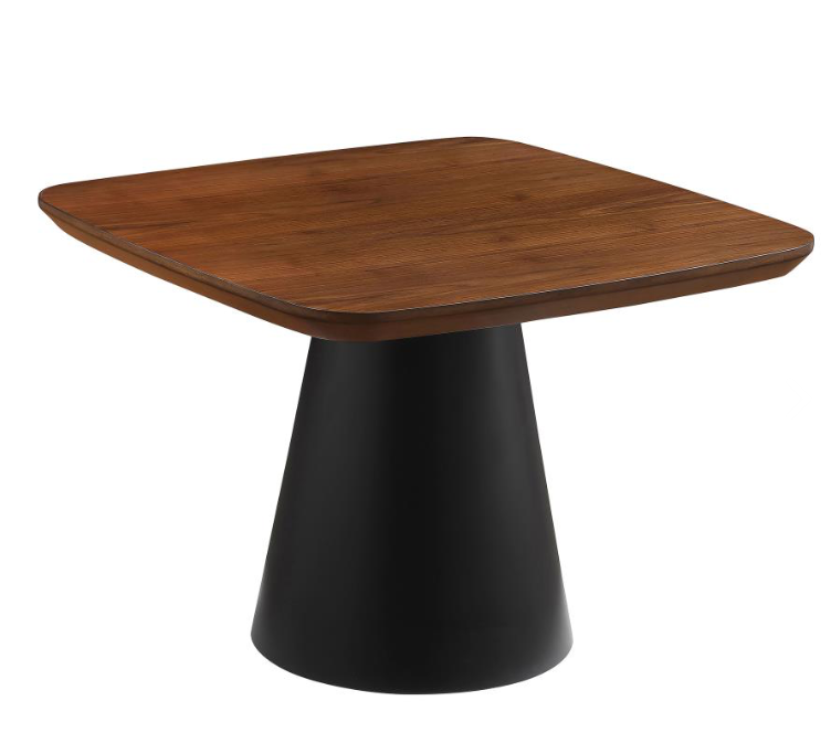 Eason 2-piece Coffee Table Set Walnut and Black