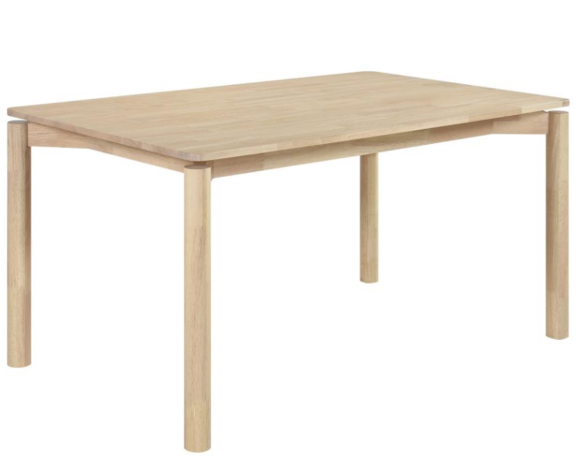 Parkridge 5-piece 59-inch Wood Dining Set White Washed