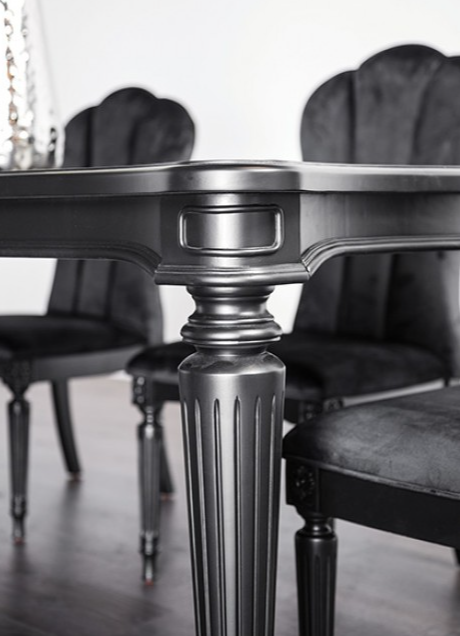 Melodi Parc Glam Dining Collection by Furniture of America, Black