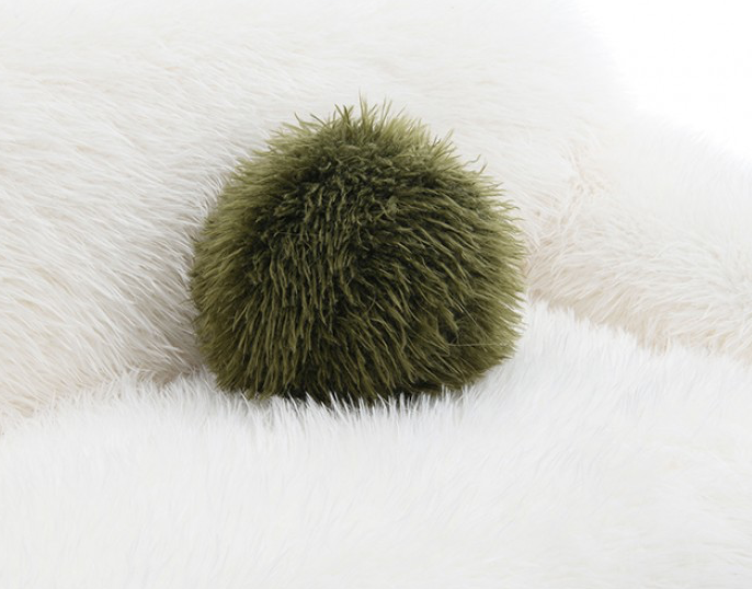 Darwen Contemporary Faux Fur Living Room Set (4 Colors)