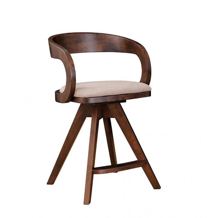 Croglio 5-Piece Counter Height Dining Set – Rich Walnut