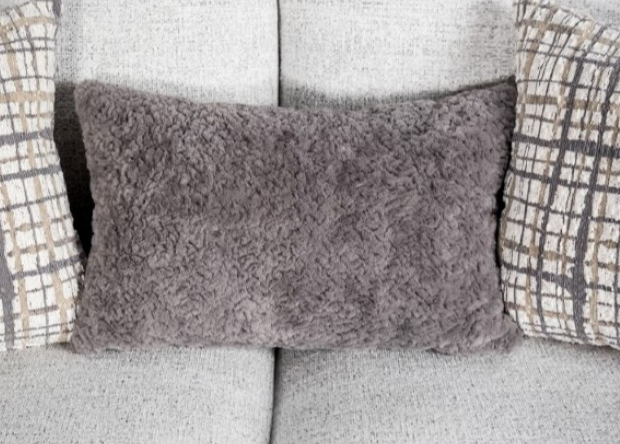 Turnham White linen Sloped Arm Sofa