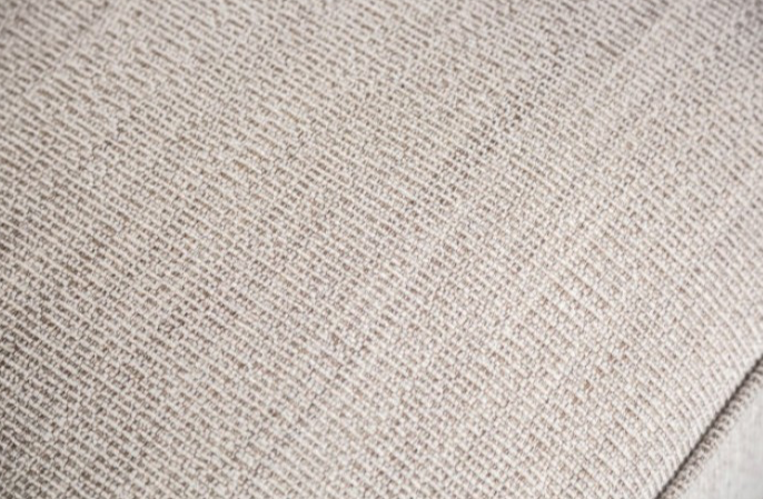 Earley Transitional Light Gray Linen Rolled Arm Sofa