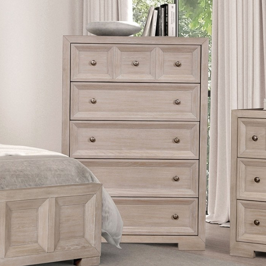 Hatton Cross Bedroom Chest - Tawny