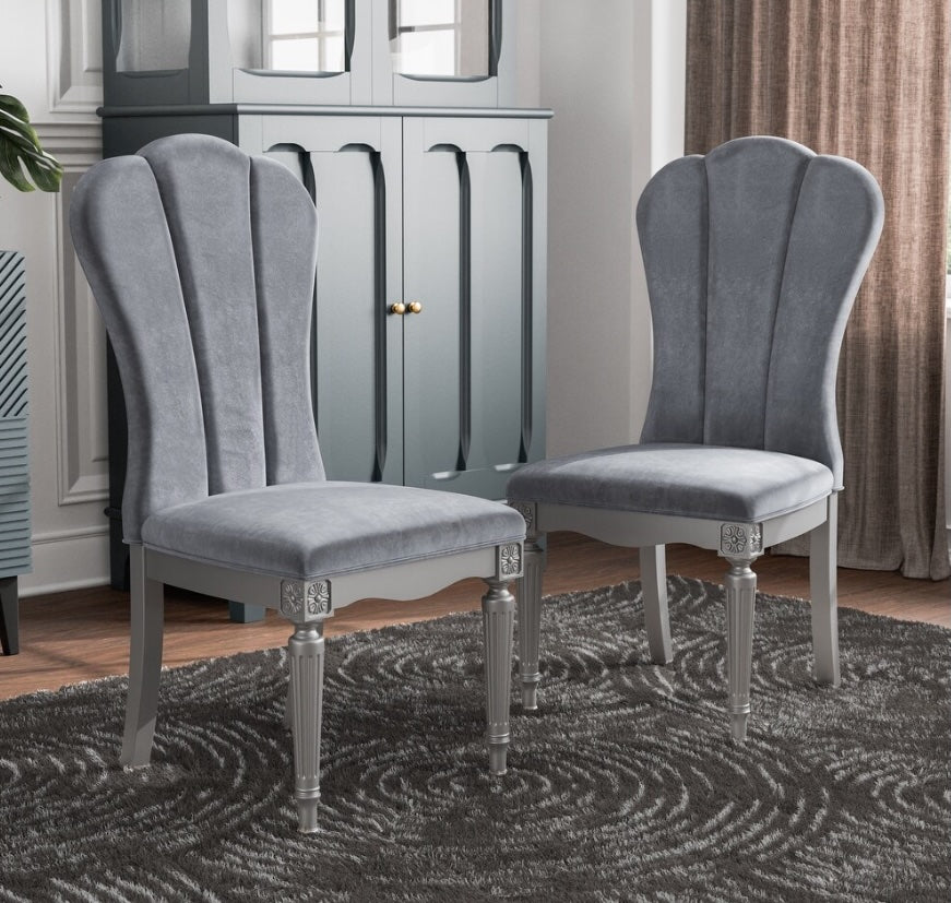 Melodi Parc Glam Dining Collection by Furniture of America, Silver