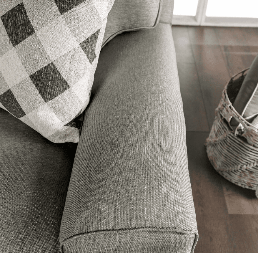 Newry Transitional Track Arm Sofa - Gray