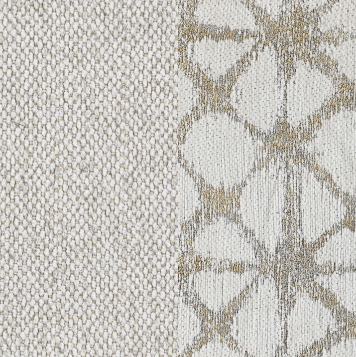 Pippin Bouclé Wingback Accent Chair Latte