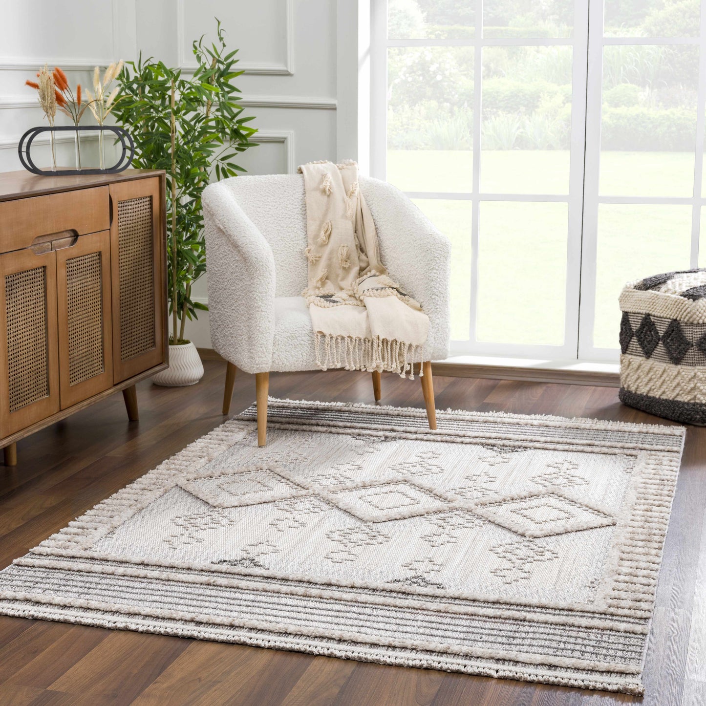 Amaga High-Low Rustic Rug