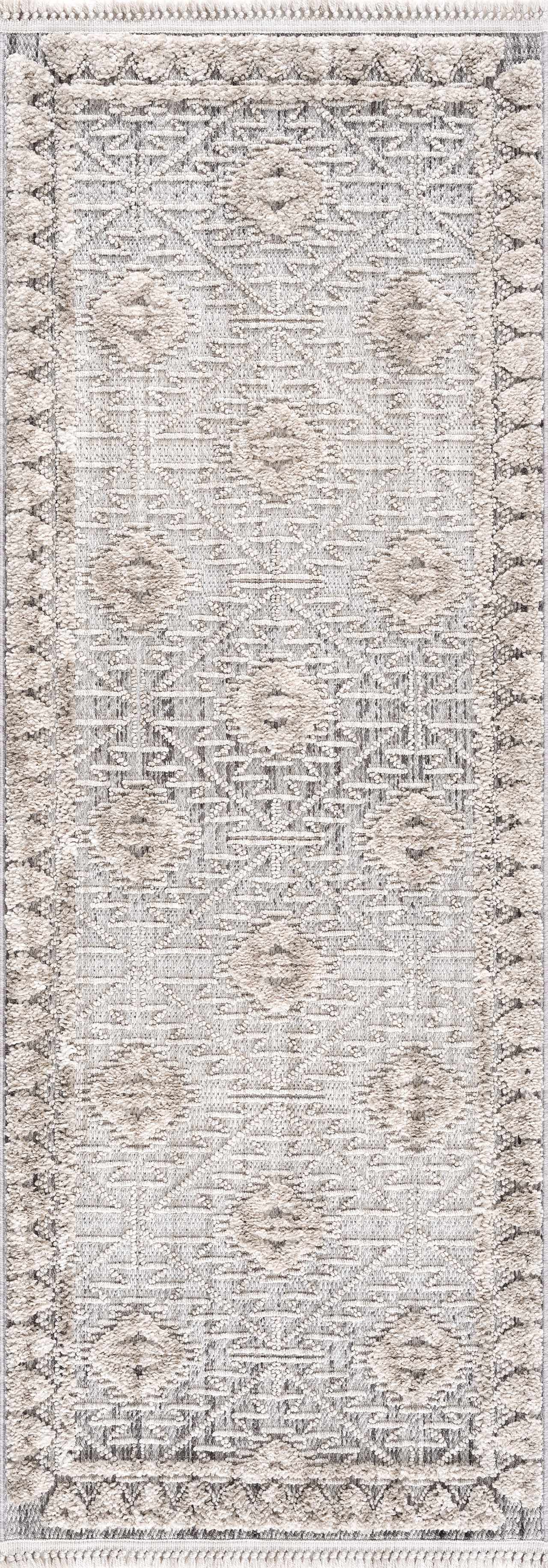 Agoo High-Low Pile Rustic Rug