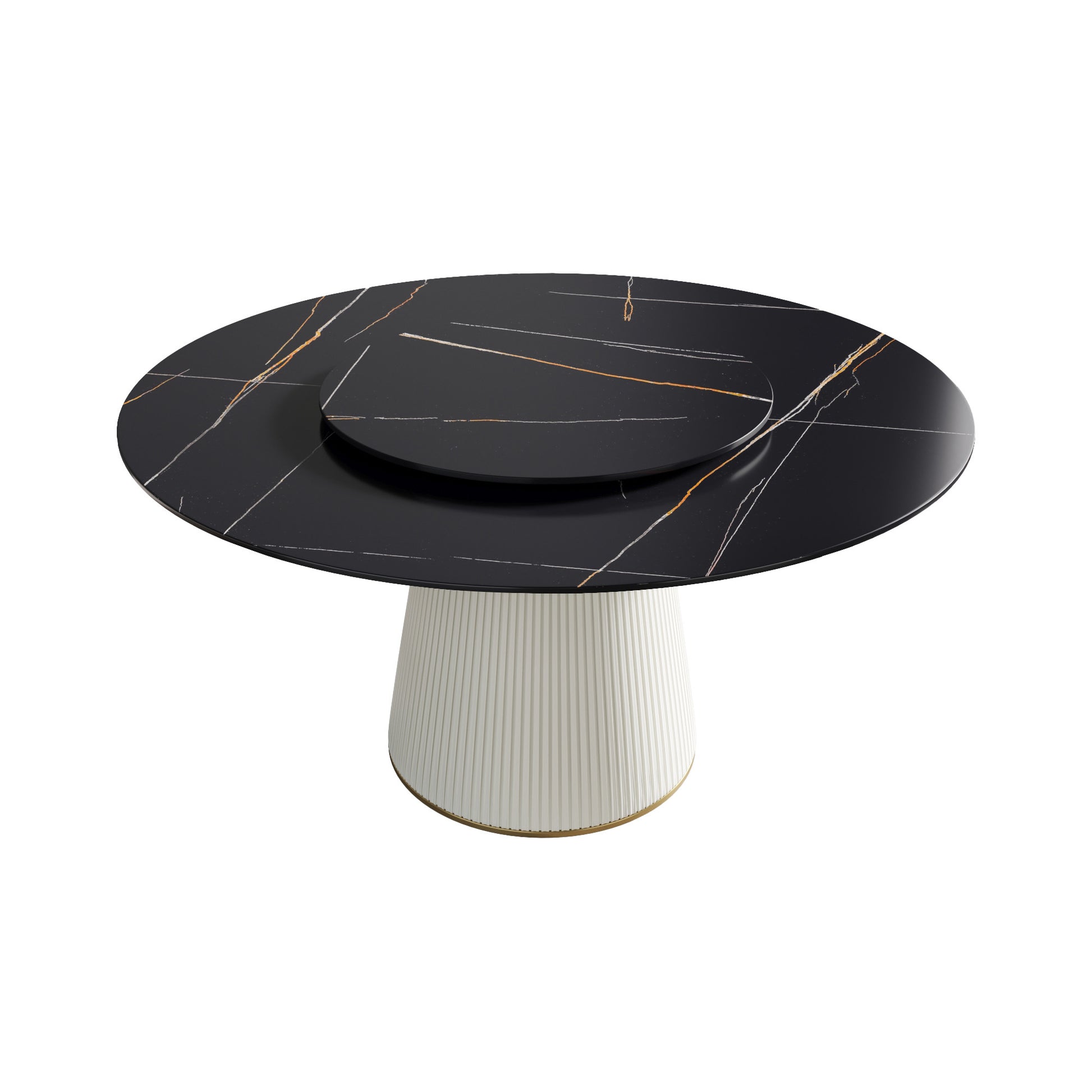 Caspian II Modern Sintered Stone Dining Table