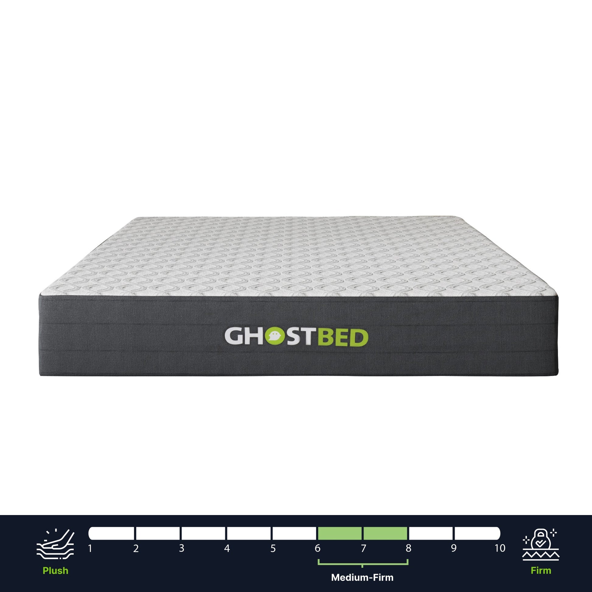GhostBed 10" Memory Foam Mattress - King