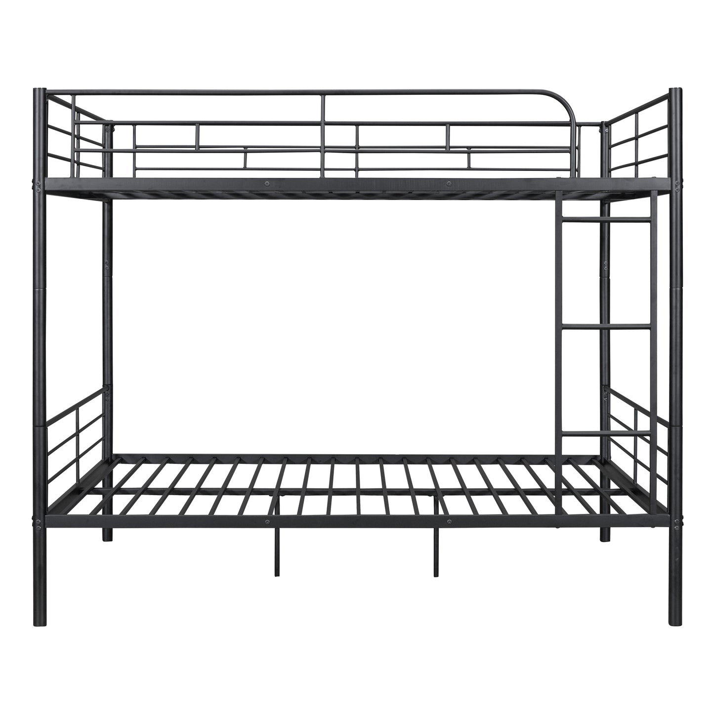 Full over Full Metal Bunk Bed - Black - detail view 5