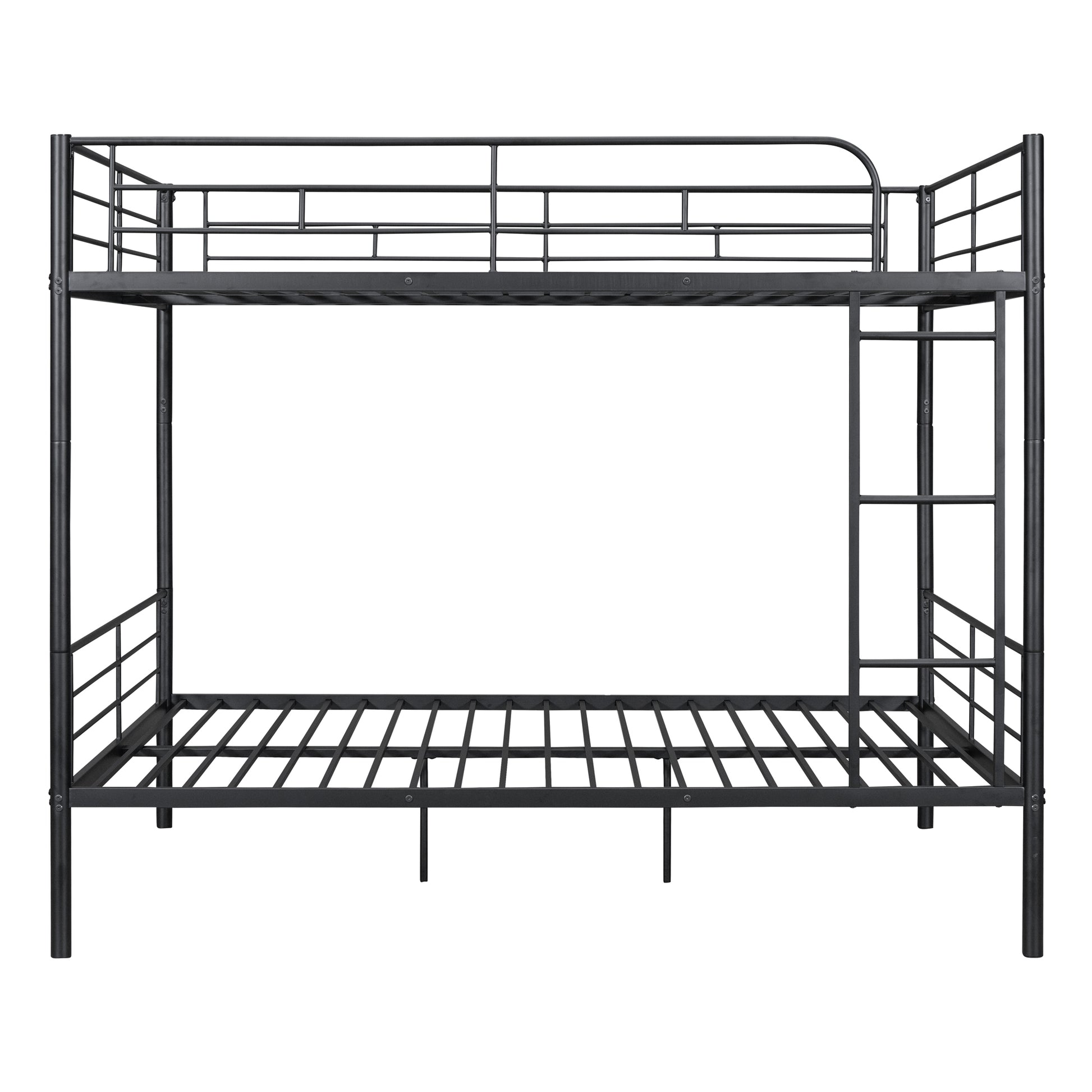 Full over Full Metal Bunk Bed - Black - detail view 5
