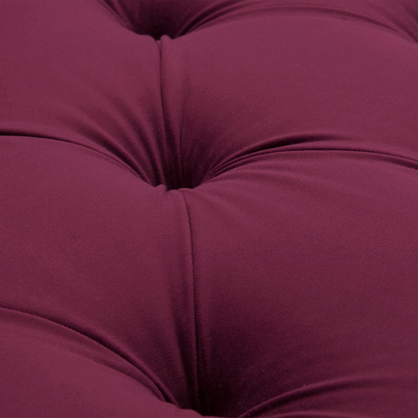 Samuel Tufted Roll Arm Chaise Lounge - Burgundy - detail view 2