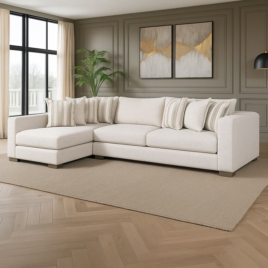 Alameda Transitional Sectional - Natural Quartzite