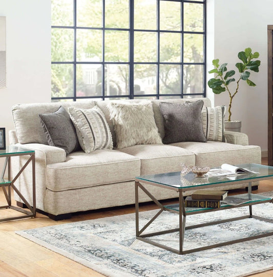 Ardenfold Contemporary Upholstered Sofa & Loveseat Set - Furniture of America