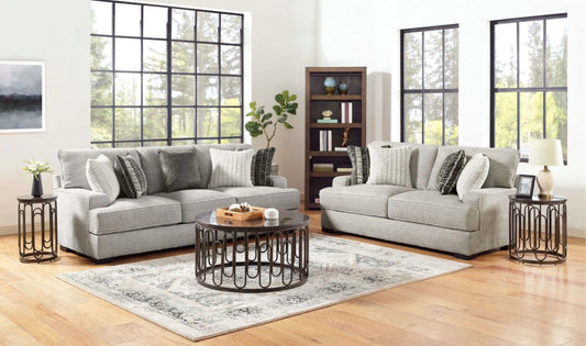 Ardenfold Contemporary Upholstered Sofa & Loveseat Set - Furniture of America