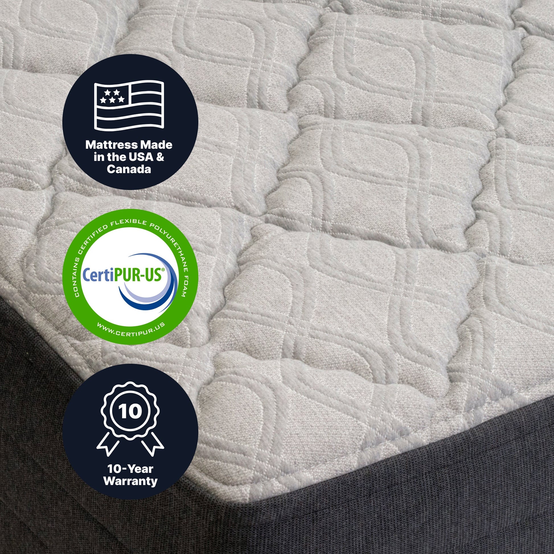 GhostBed 12" Hybrid Mattress - Cal King