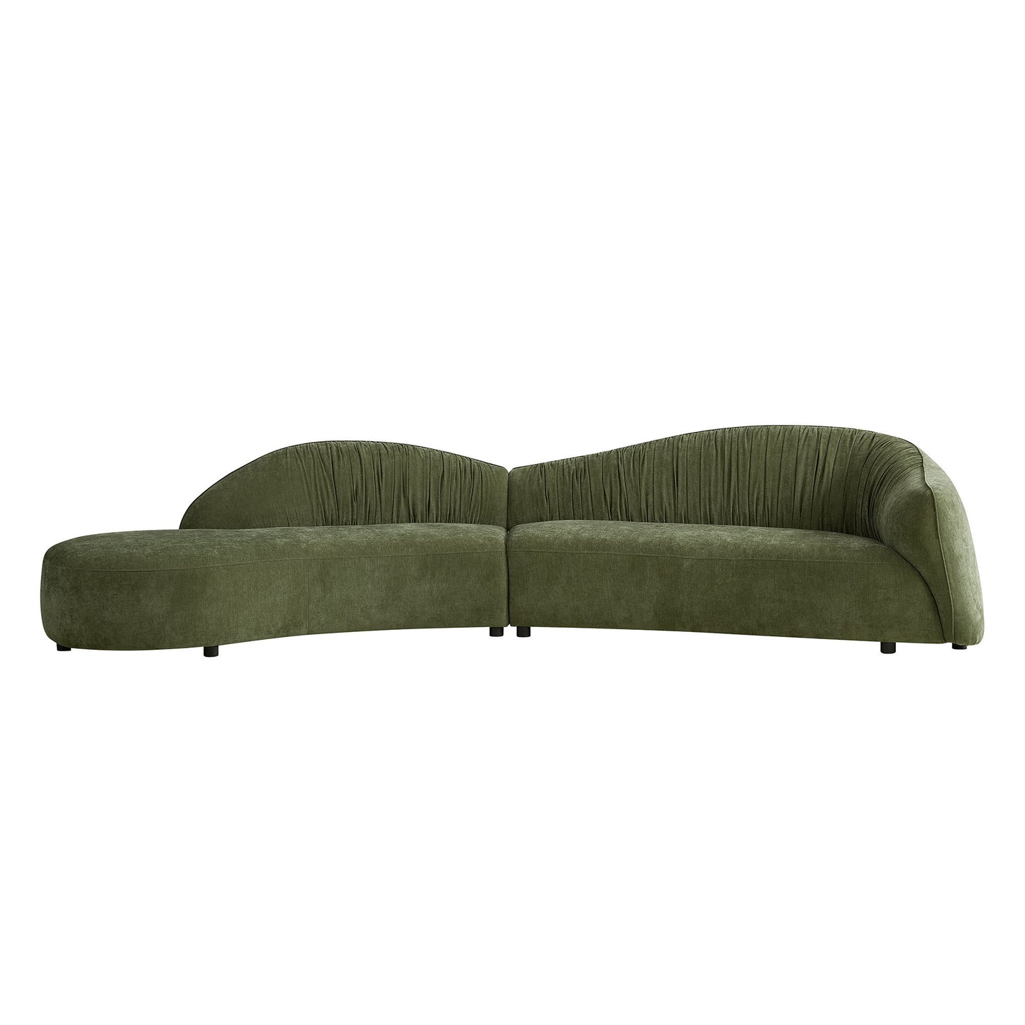 Oriana Mid-Century Modern Sofa – Green