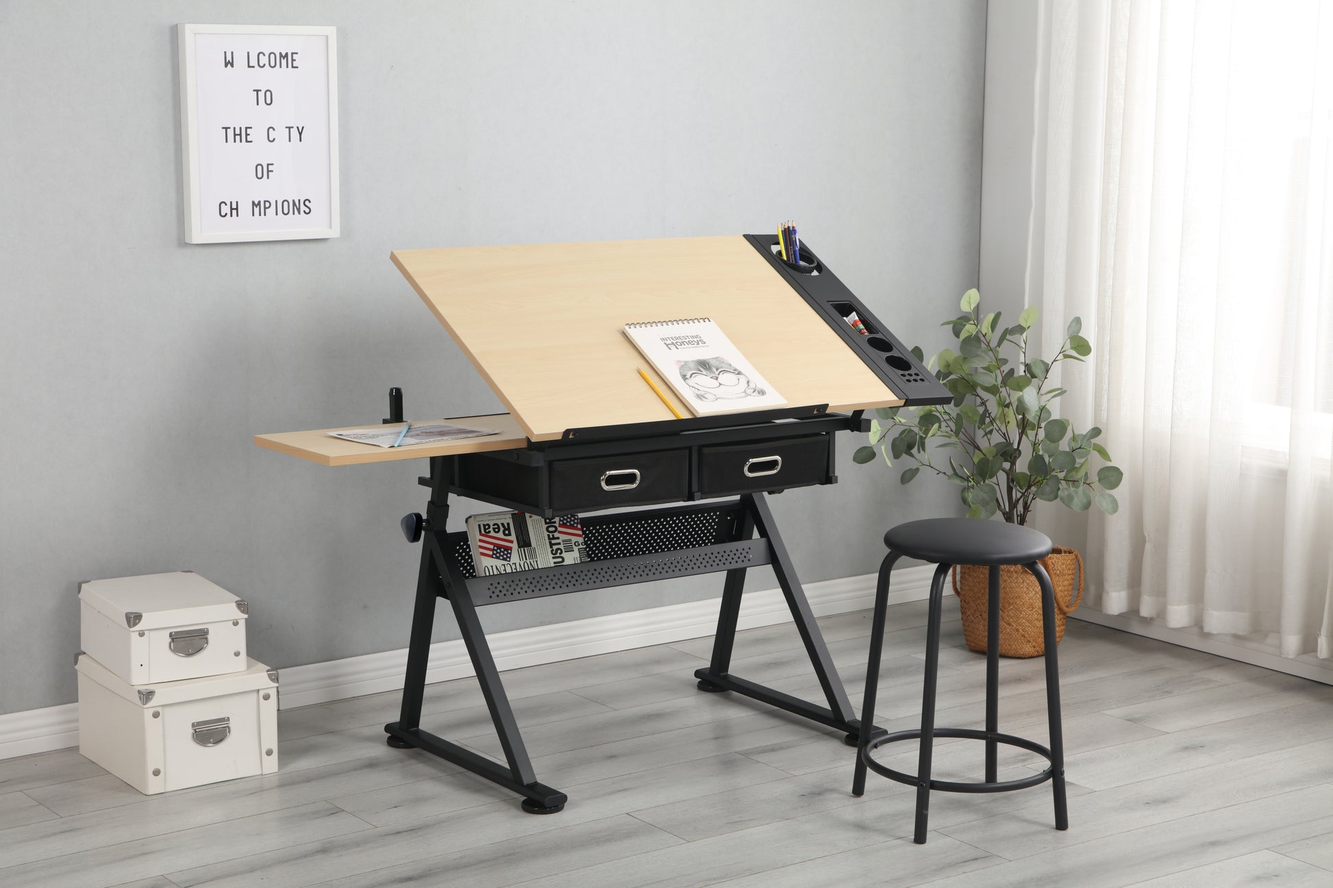 Hardy Adjustable Drafting Table/Desk