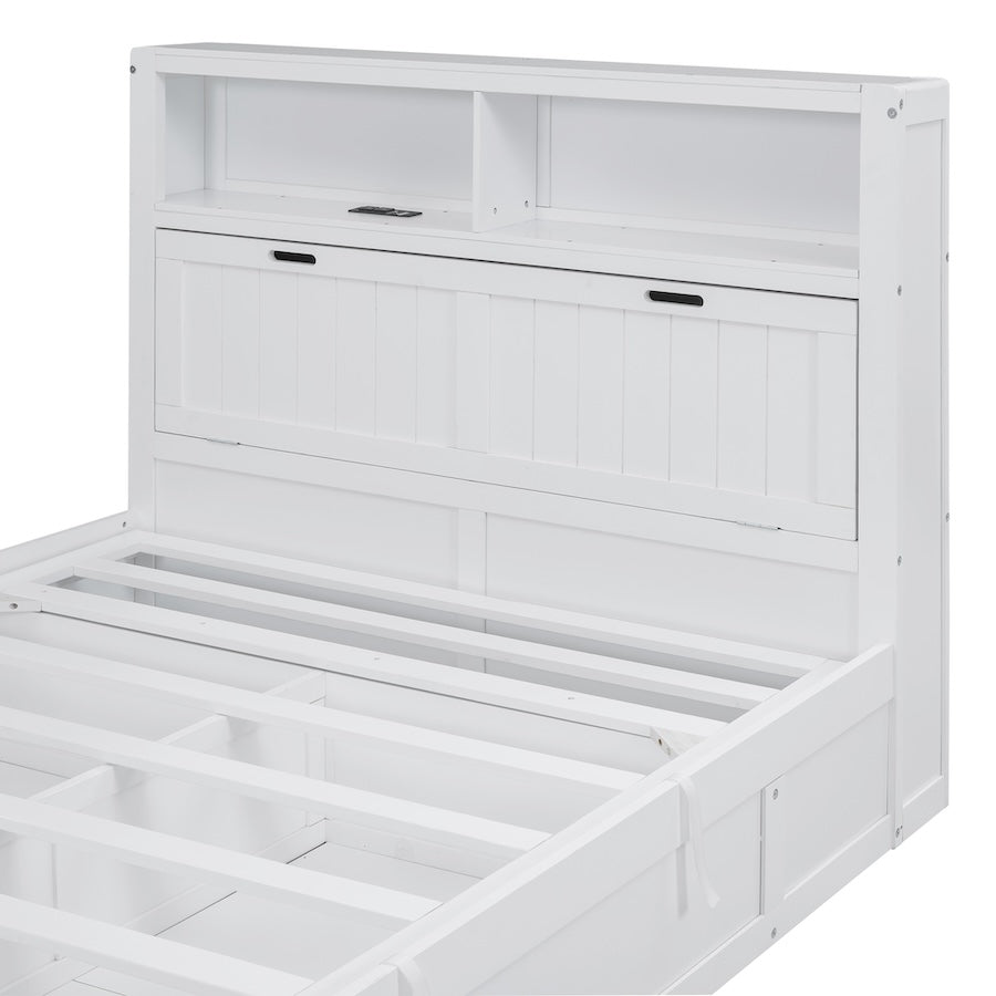 Empora Full Size Hydraulic Platform Storage Bed