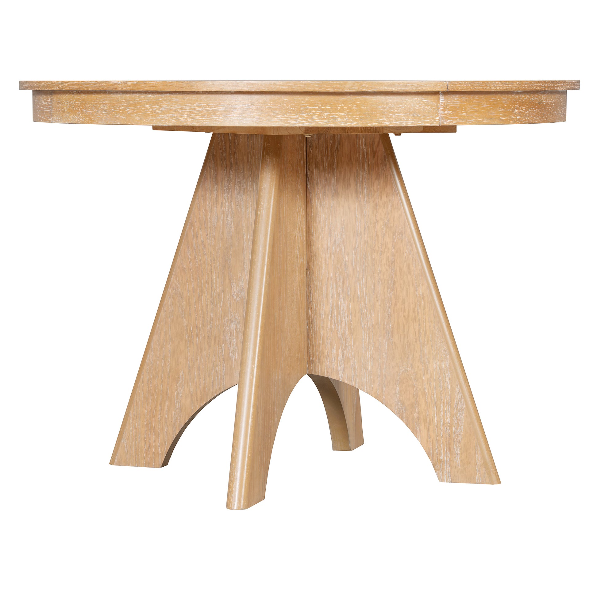TREXM Vintage Extendable Dining Table for 4-6 - Natural - detail view 8