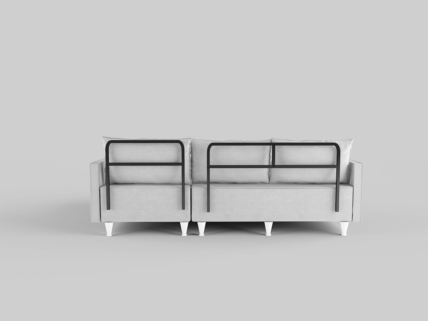 Aybuke Sectional, Brown - detail view 2