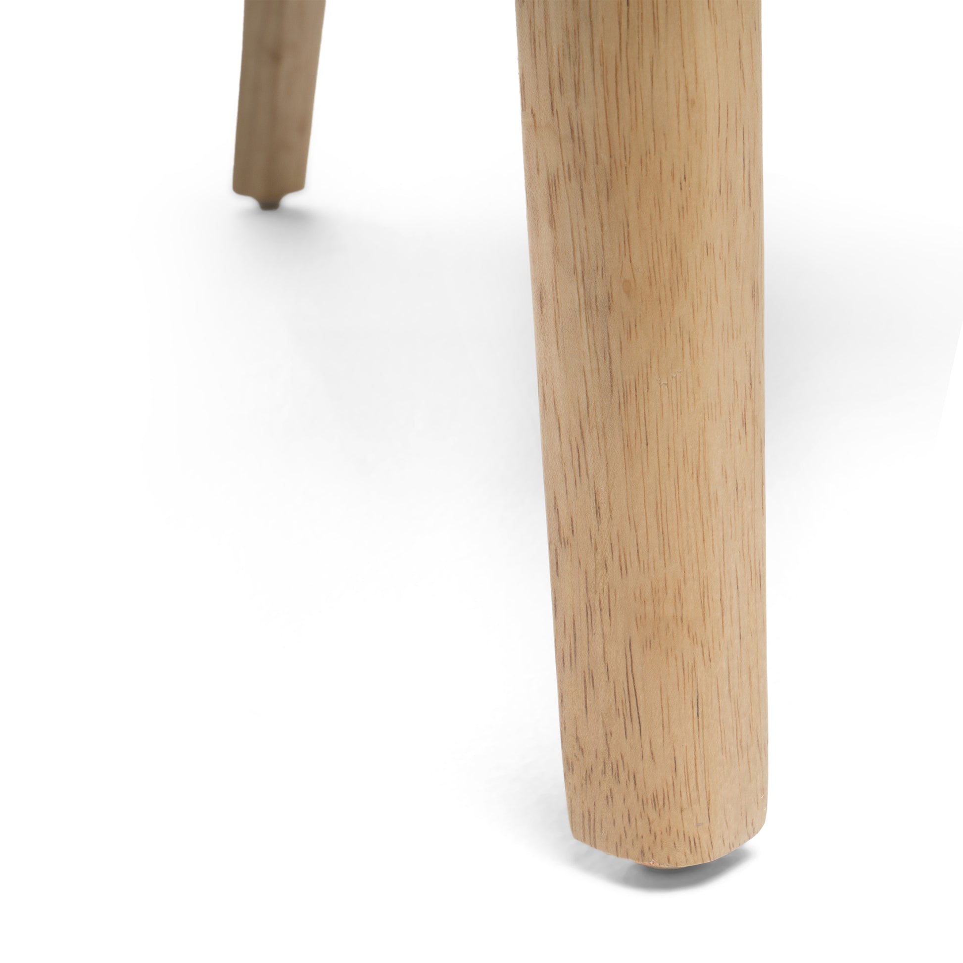 Betty Linen Dining Side Chairs with Wood Trim Set of 2