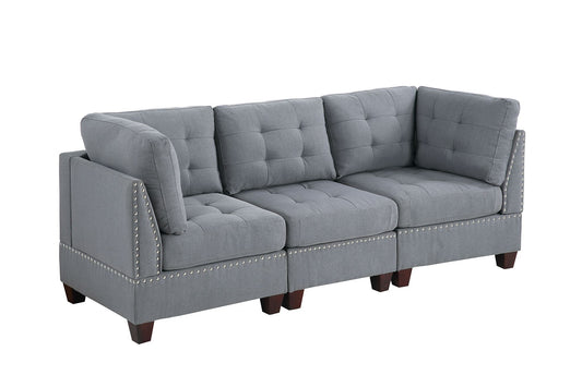 MODULAR SET - 3PC in Gray - primary color shot