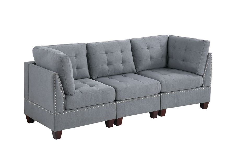 MODULAR SET - 3PC in Gray - primary color shot