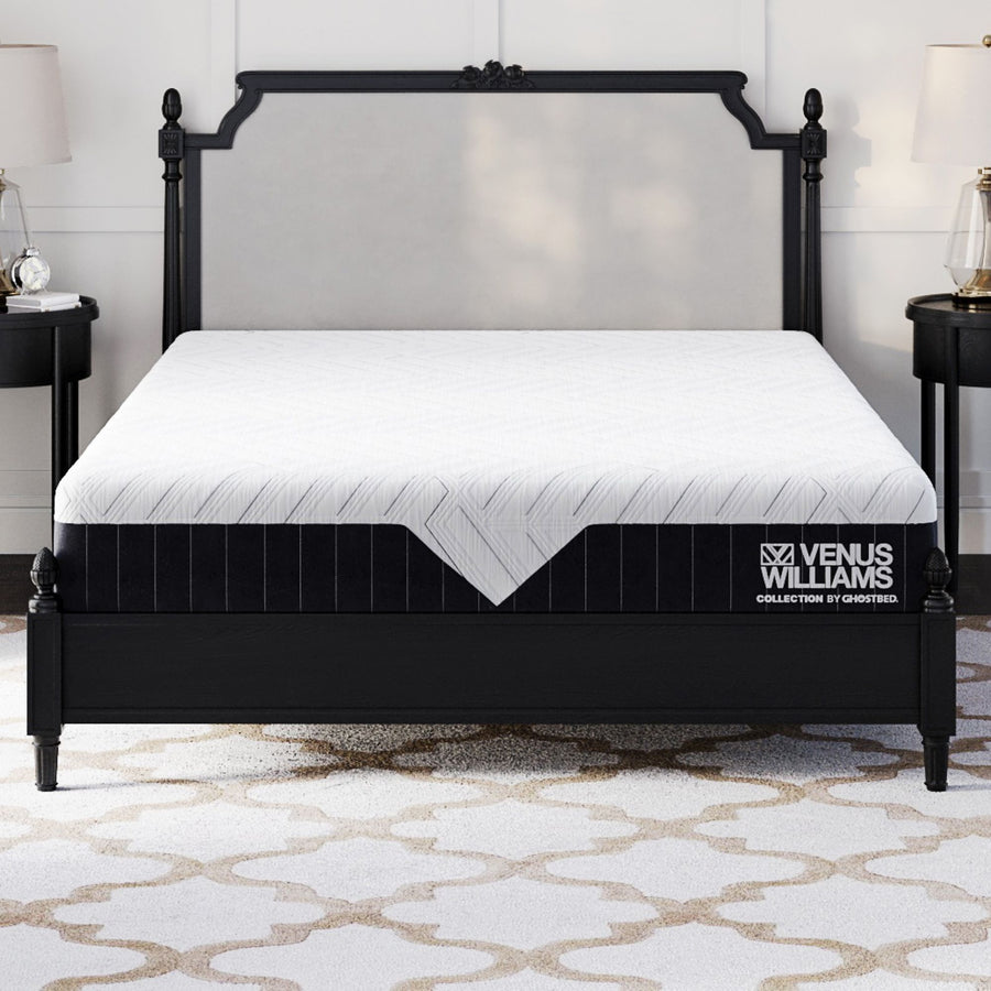 Venus Williams Collection Legend 12' Hybrid Mattress in White with Foam+spring Construction for King Size - detail view 2