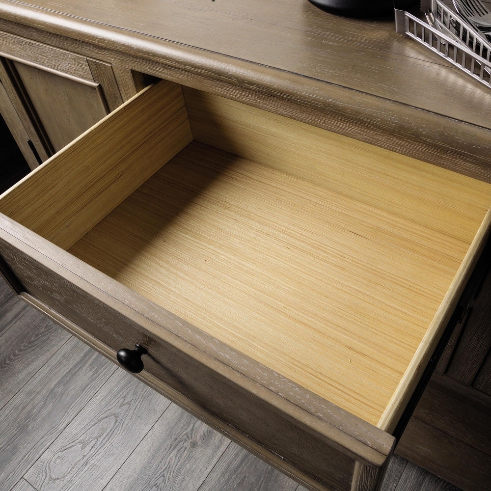 Chesapeake Collection Dining Server, Light White Wash