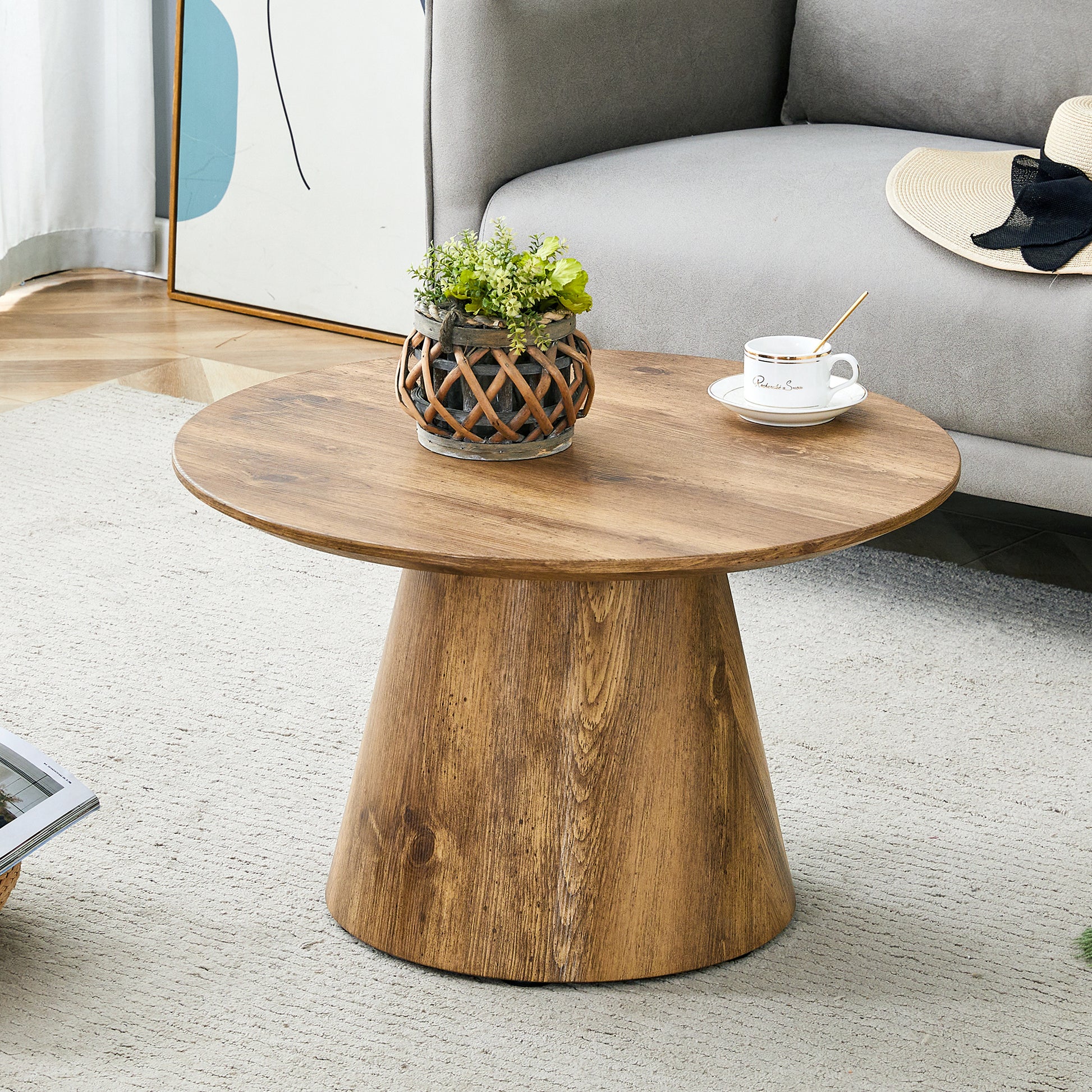 Nesting Tables with Wood Legs - detail view 5