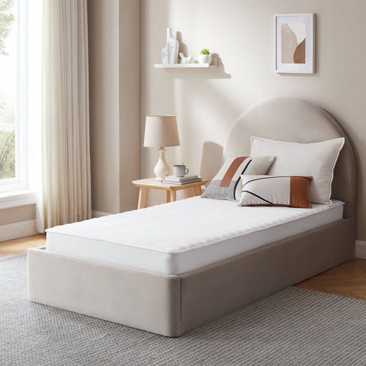 5-Inch Medium Firmness Bonnell Spring Mattress - White - detail view 2